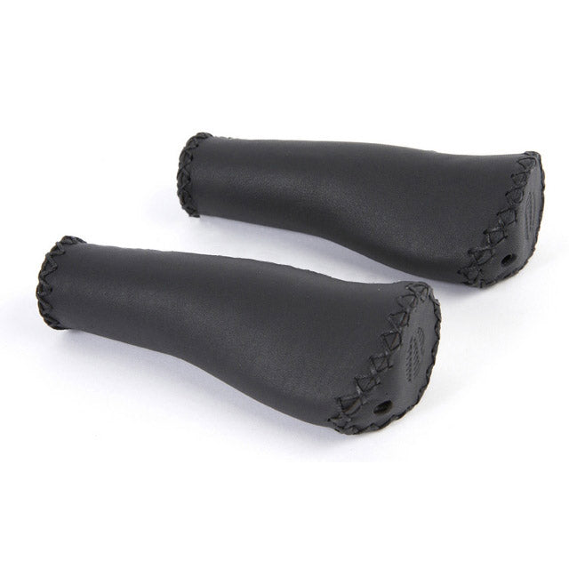 Velo handvatset 135/135mm leer zwart