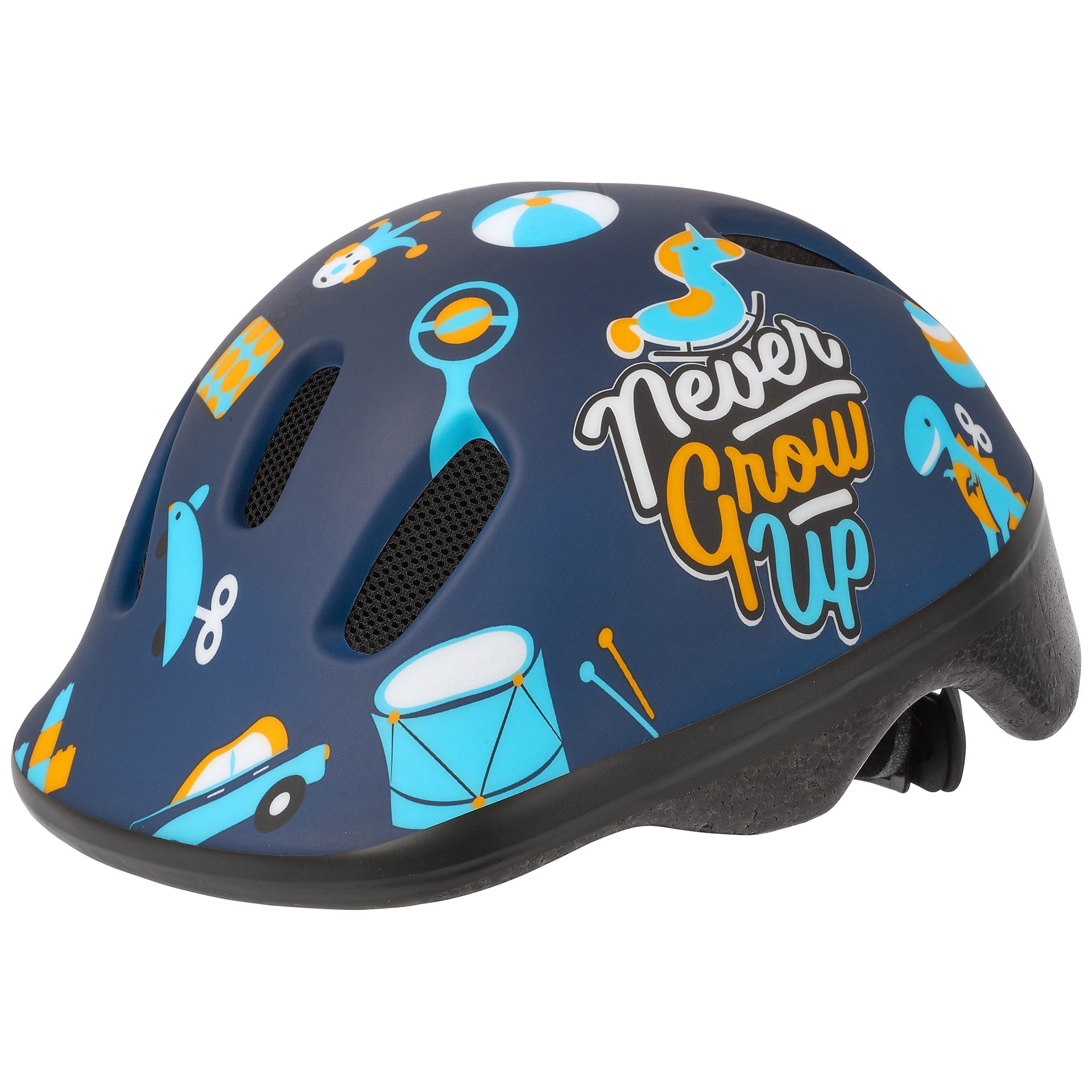 Polisport helm kinder Toys-2 XXS mat blauw 44-48cm
