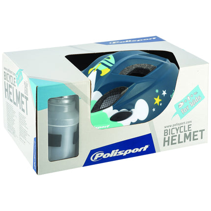 Polisport helmet Children's Spaceship + bottle XS 48-52cm