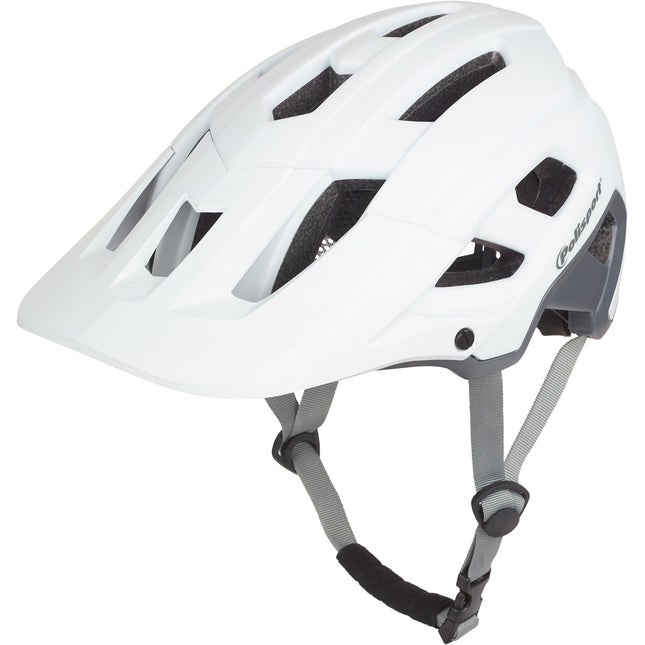 Polisport helm Mountain Pro L 58-61cm wit/grijs