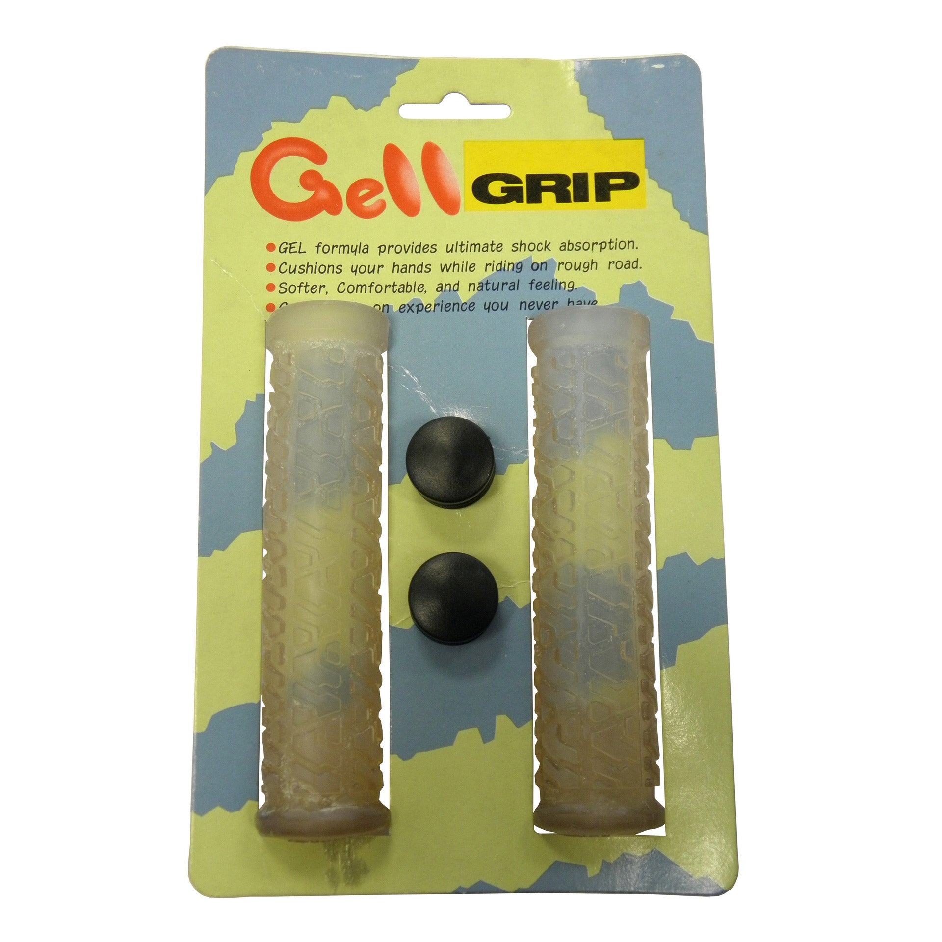 White Label handvatset ATB Gel-Grip 130/130mm transparant