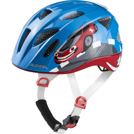 Casque enfant Alpina Sports Ximo Flash Red Car 47-51 brillant