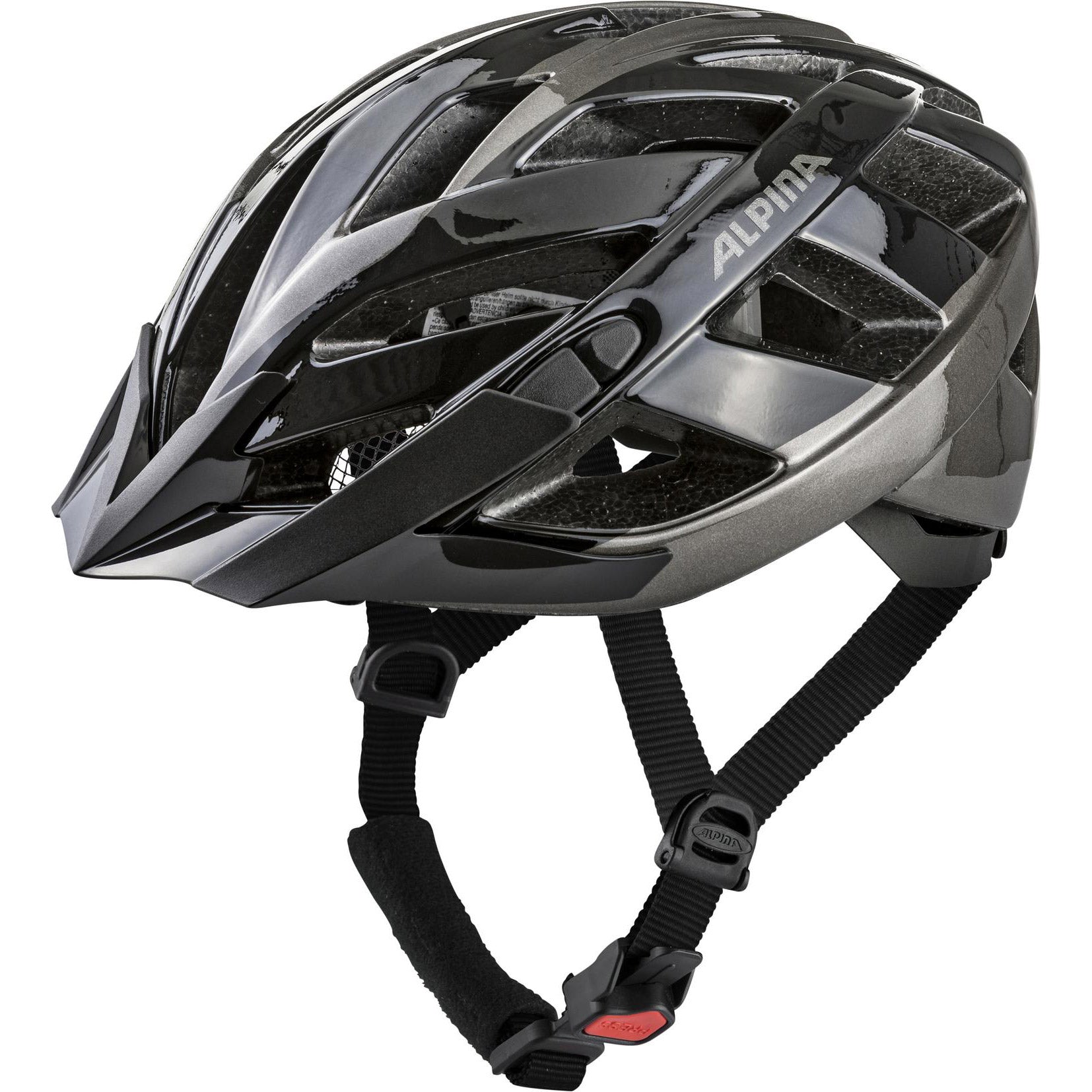 Alpina Sports tour helm Panoma 2.0 52-57 glans zwart/grijs