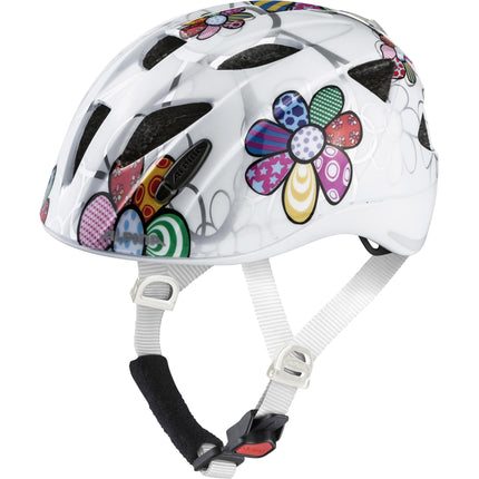 Alpina Sports children's helmet Ximo Flash White Flower 45-49 gloss