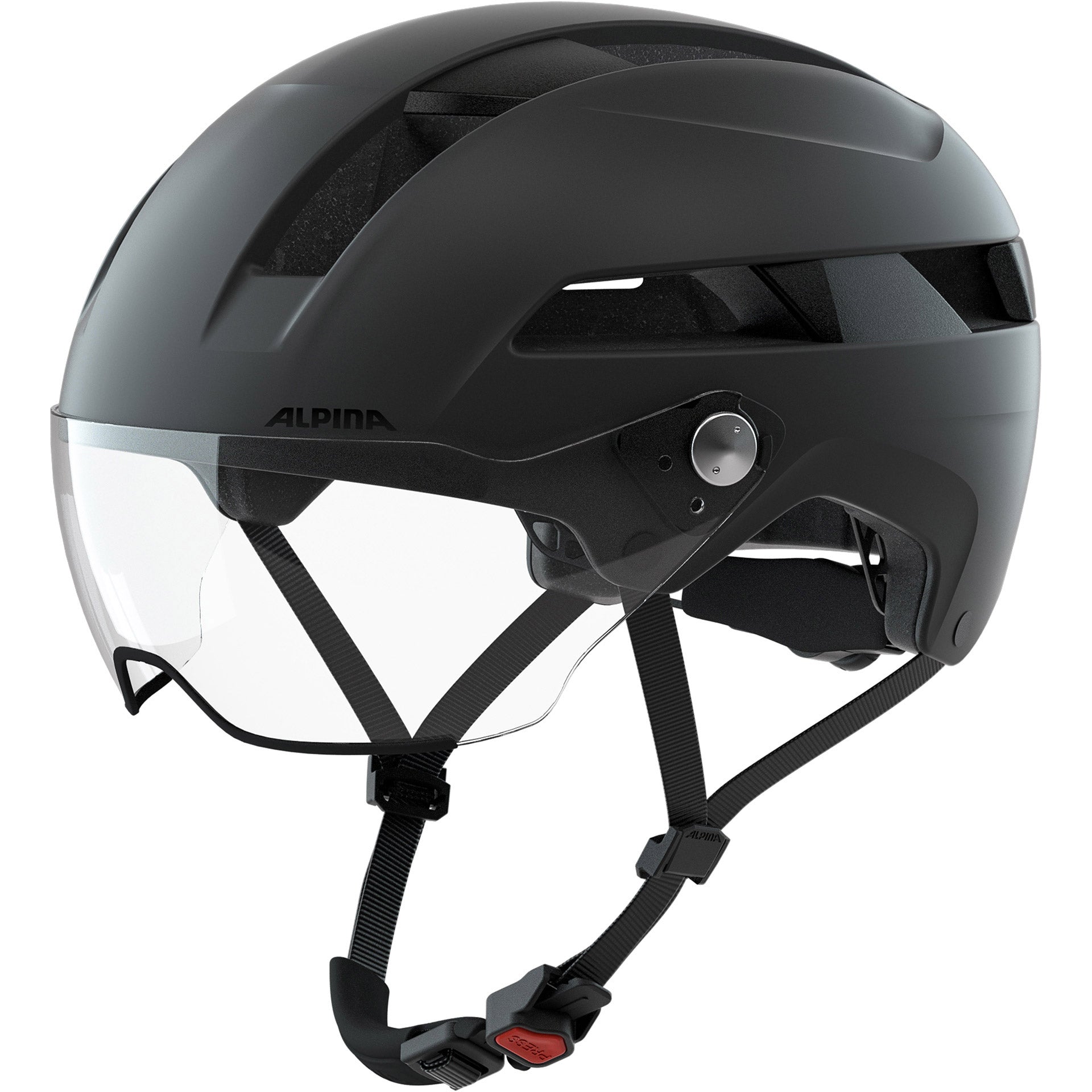 Alpina Sports urban helm Soho Visor 55-59 mat zwart