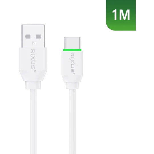 Rixus telefoon laadkabel USB-Type C 1m
