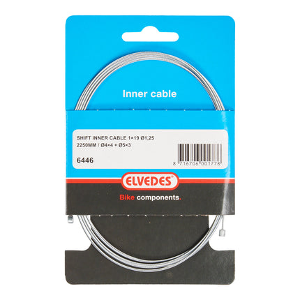Elvedes schakel binnenk 2250mm verzinkt N+T nippel 6446