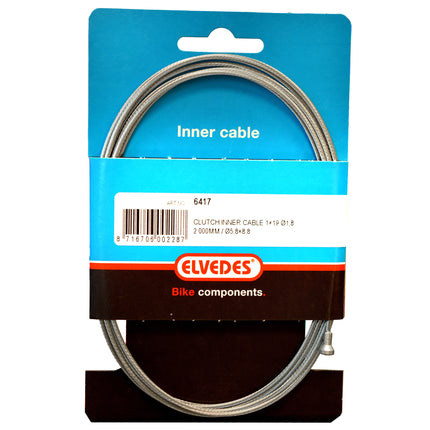 Elvedes koppeling/rem binnen kabel motor verzinkt 6417