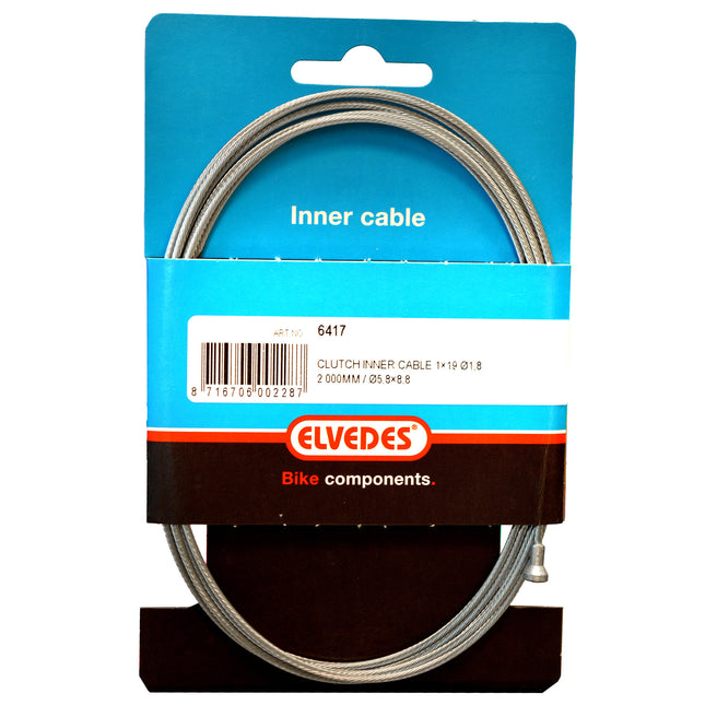 Elvedes koppeling/rem binnen kabel motor verzinkt 6417