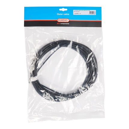 Elvedes buitenkabel 5mm(10m) teflon zwart 1125TEF-1-10