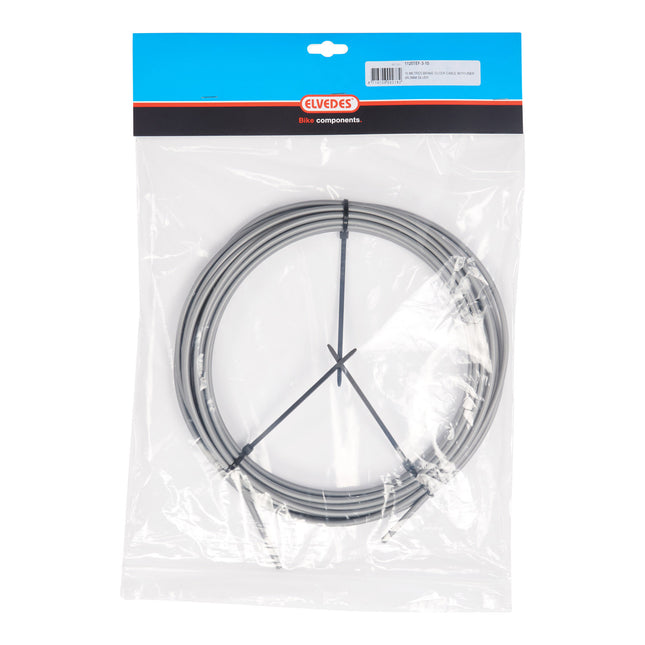 Elvedes buitenkabel 5mm(10m) teflon zilver 1125TEF-3-10