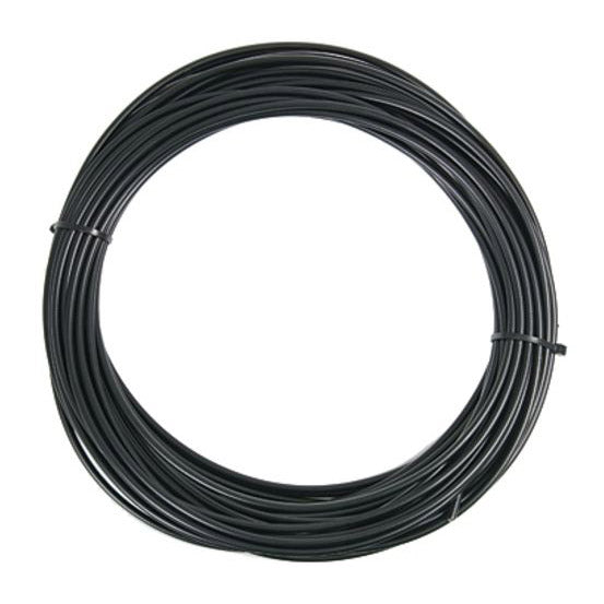 Elvedes buitenkabel 5mm(50m) zwart 1125ZW/50