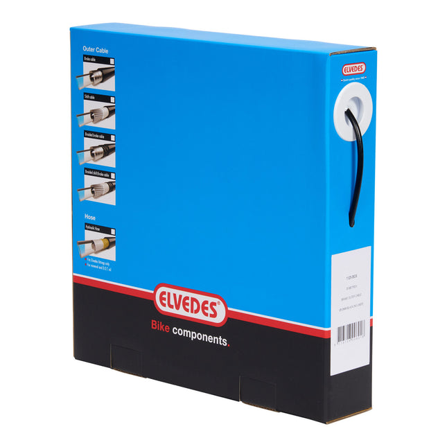 Elvedes rem buitenkabel ø5mm zwart (30m)