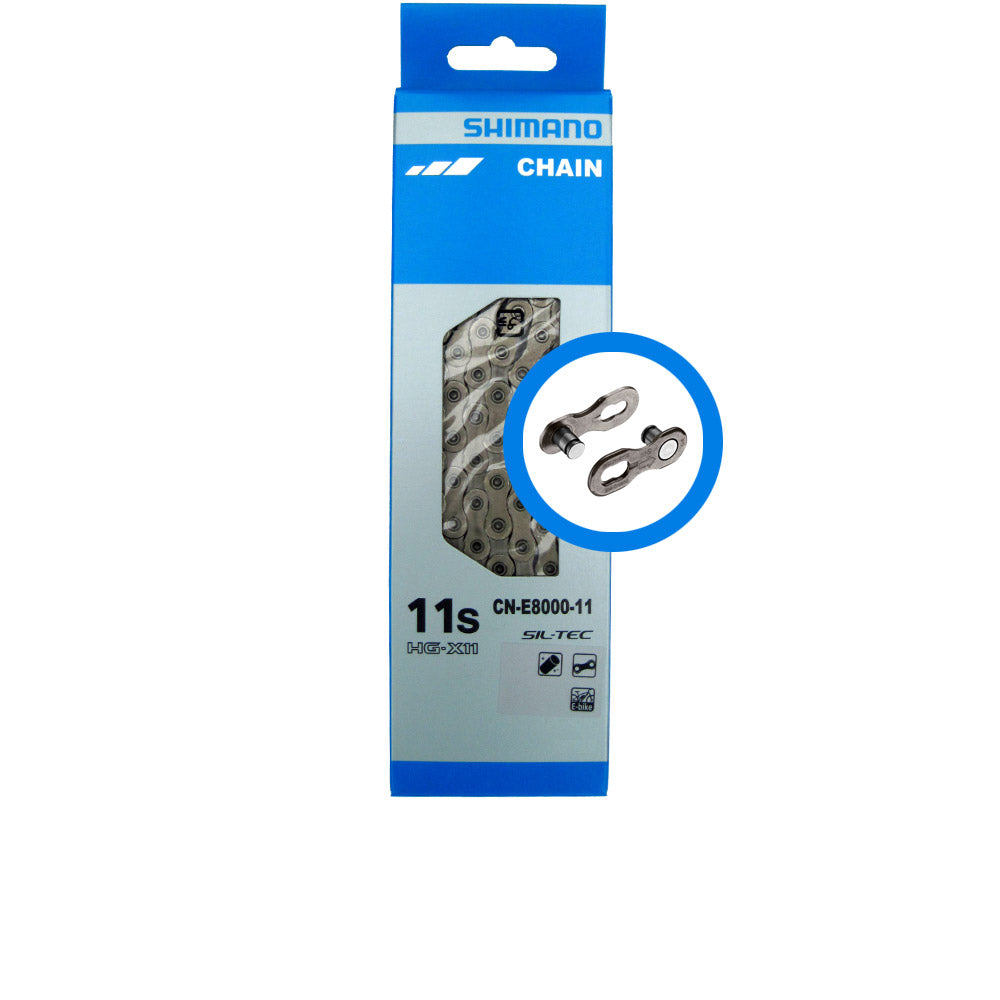 Shimano ketting 11v  E-Bike  116 schakels E8000  QuickLink