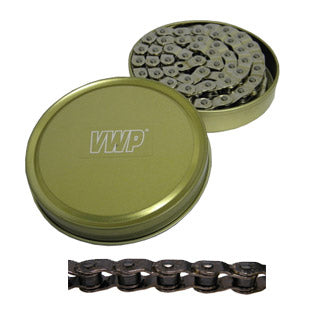 Ketting 1/2-1/8 102 BMX/FS VWP Teflon coated (in blik) zilver
