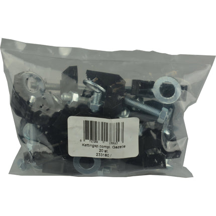 Tendeur de chaîne Bofix pour cadres Gazelle en acier et alu (20pcs)