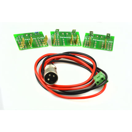 Batterytester Flyer Panasonic kabeldelen