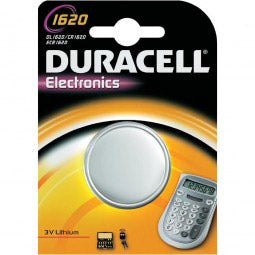Batterij Duracell DL1620/ CR1620 3V Lithium
