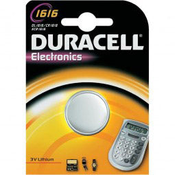Batterij Duracell DL1616/ CR1616 3V Lithium