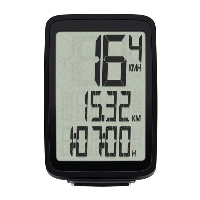 Sigma fietscomputer BC Pure 1 bekabeld zwart