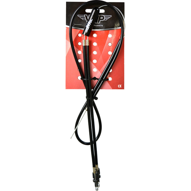 VWP BMX Onder remkabel cpl. m/stelb. zwart freestyle