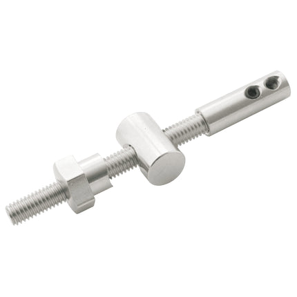 Elvedes trommeltapeind M6mm scooter messing (10) ELV9017