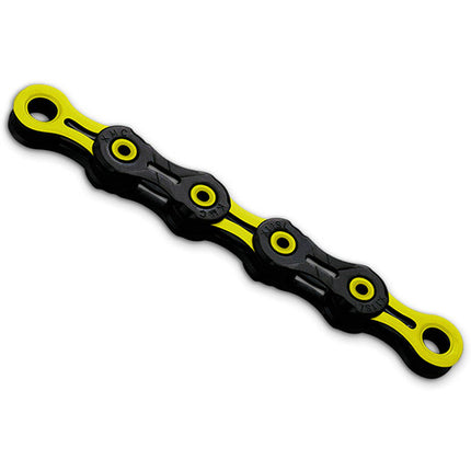 KMC ketting 1/2-11/128 118 11V DLC 11 zwart/geel