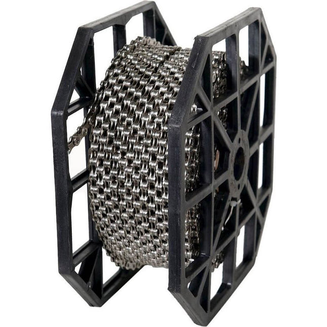 KMC ketting 1/2-11/128 X10 grijs bulk p/50 meter
