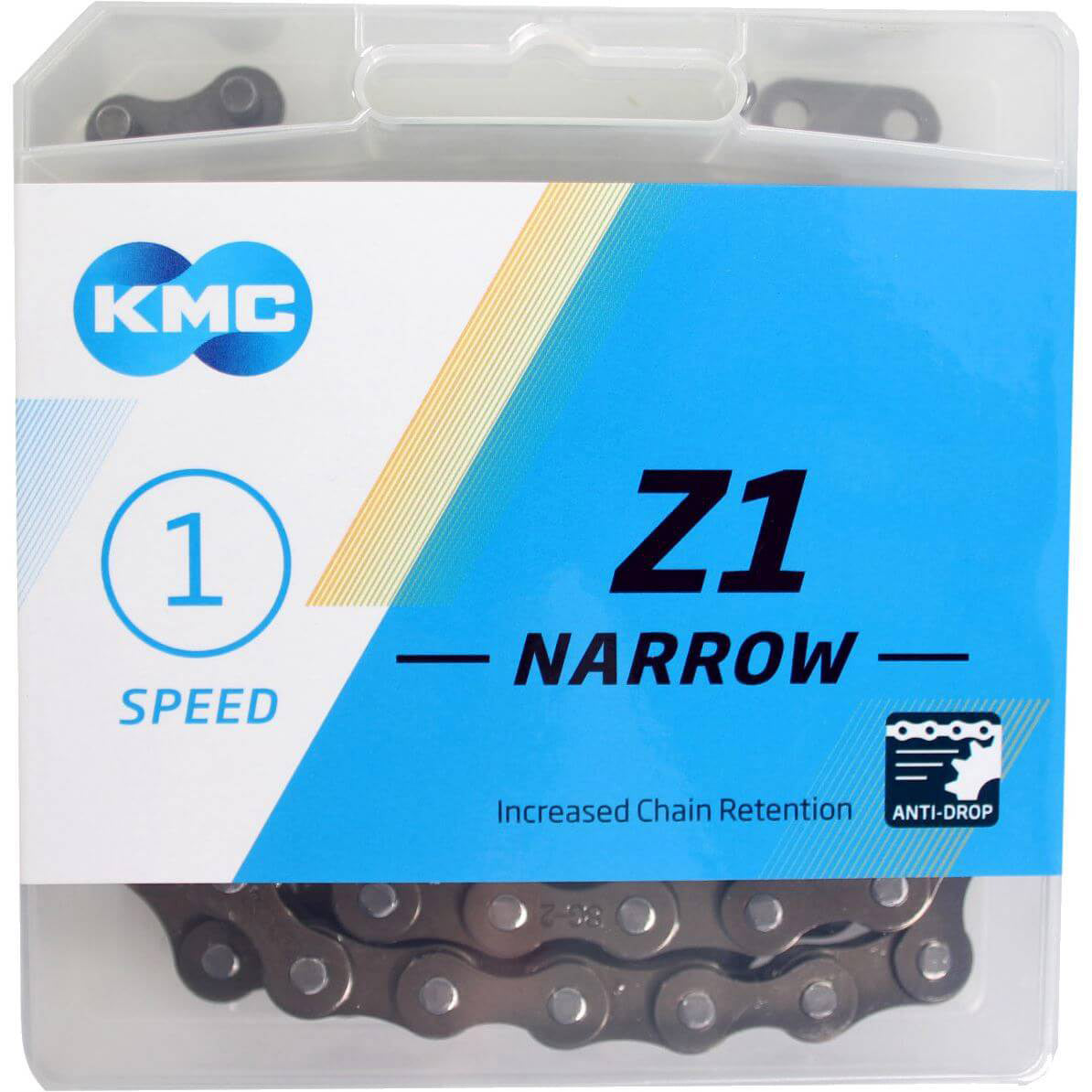 KMC ketting 1/2-3/32 112 Z1 narrow brown