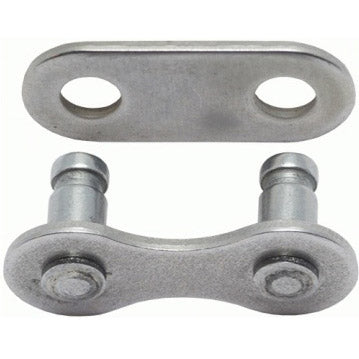 Maillon rapide KMC Snap On Narrow EPT argent Carte p/2