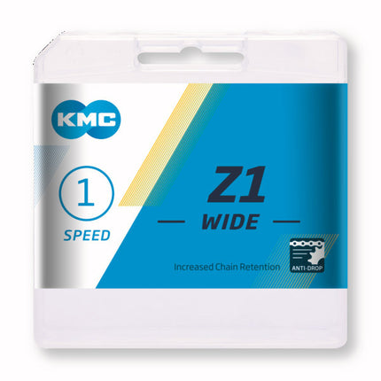 KMC ketting 1/2-1/8 112  Z1 Wide Zilver