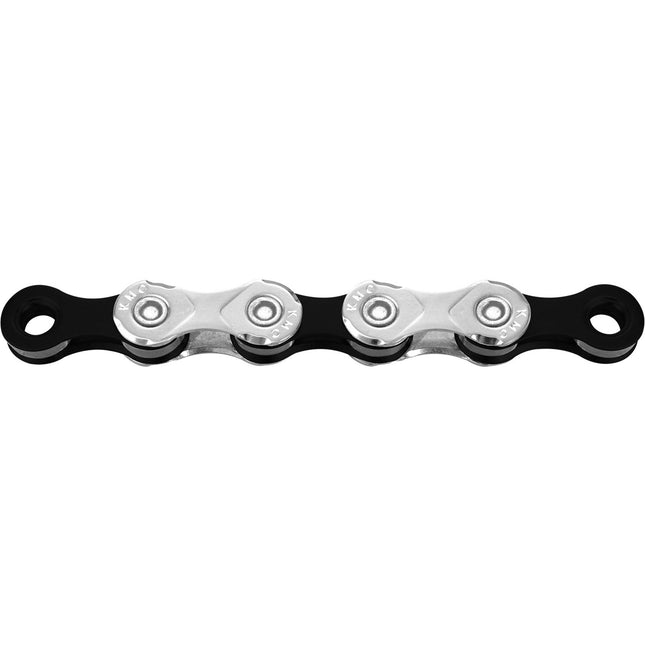 KMC ketting 1/2-11/128 118L X11 zilver/zwart bulk per 25