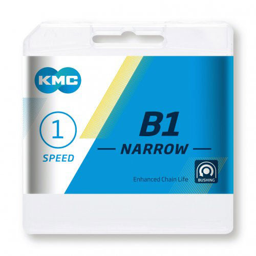 KMC ketting 1/2x3/32 112s B1 Narrow zilver 5/6v