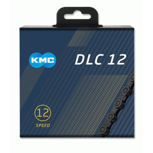 KMC ketting 1/2x11/128 126s  DLC 12 zwart 12v
