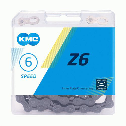 KMC ketting 1/2x3/32 114s  Z6 grijs 5/6v