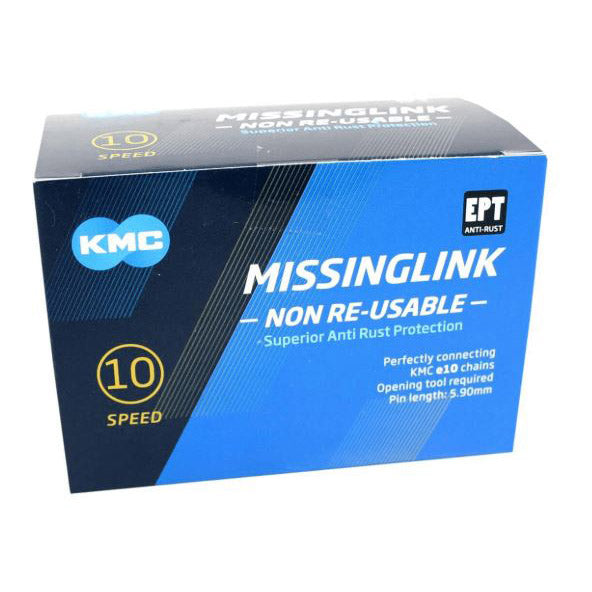 KMC sluitschakel MissingLink 10NR EPT zilver 5.88mm 10v(40)