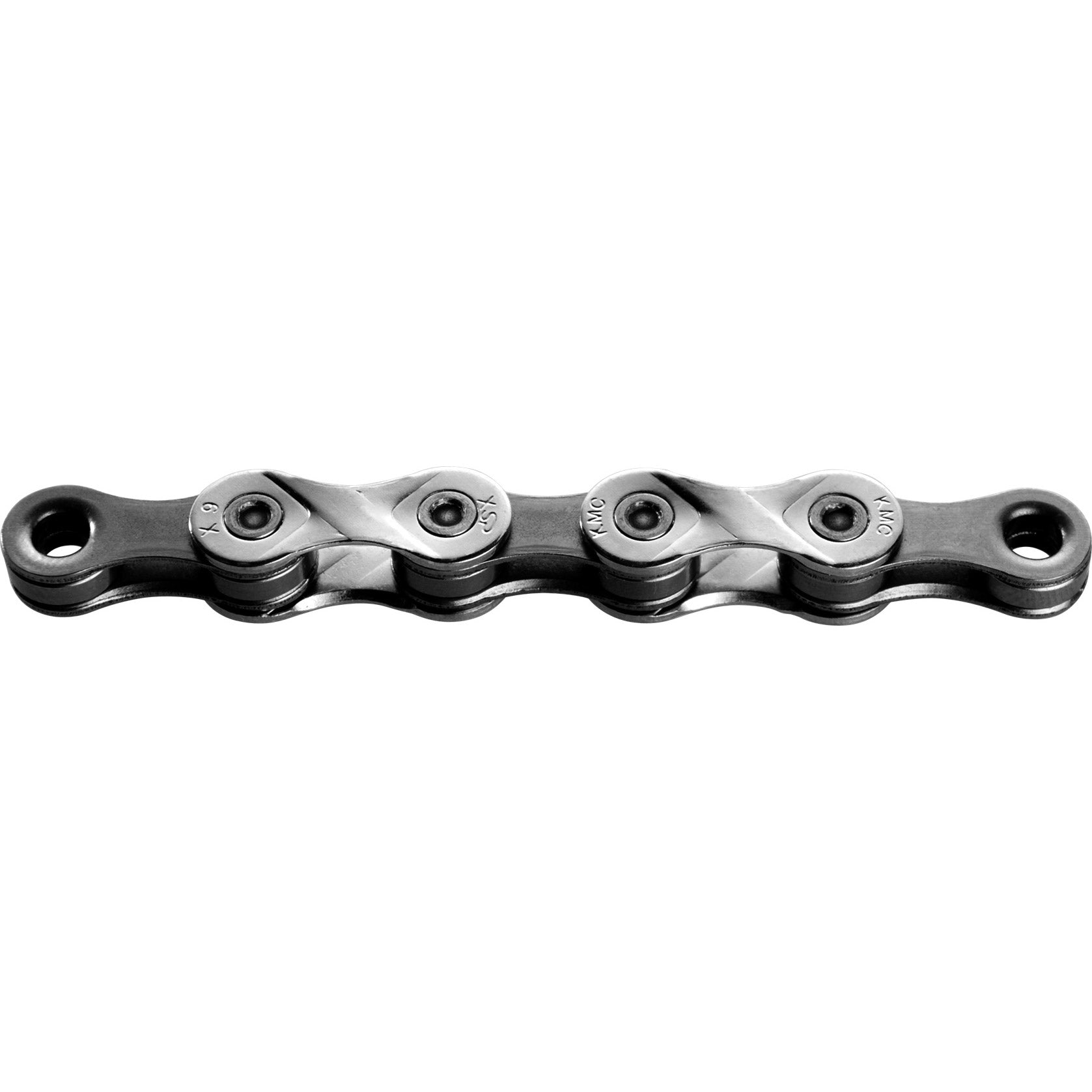 KMC ketting 1/2-11/128 122L X9 zilver/grijs