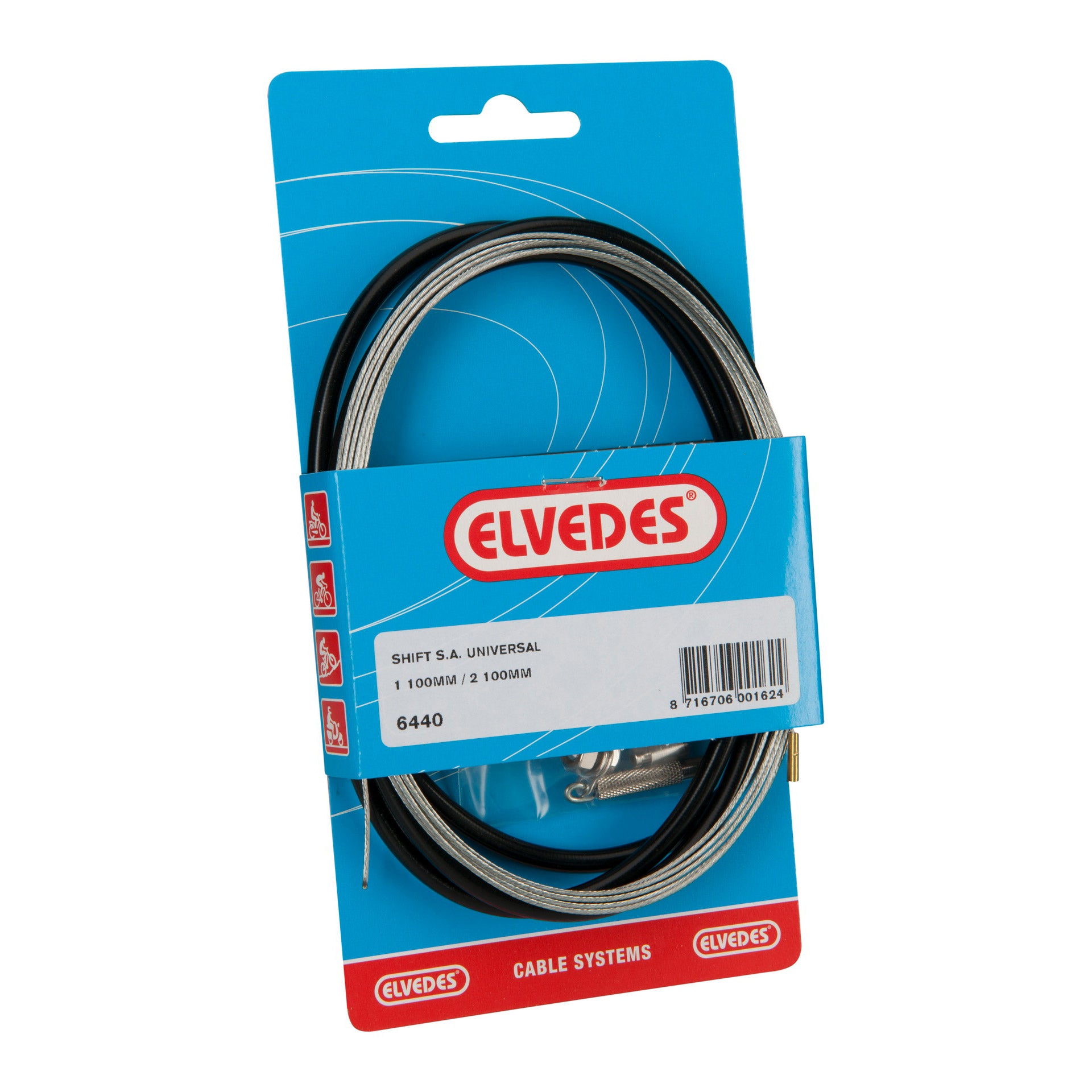 Elvedes schakelkabelkit cmpl. SA 1100mm/2100mm 6440
