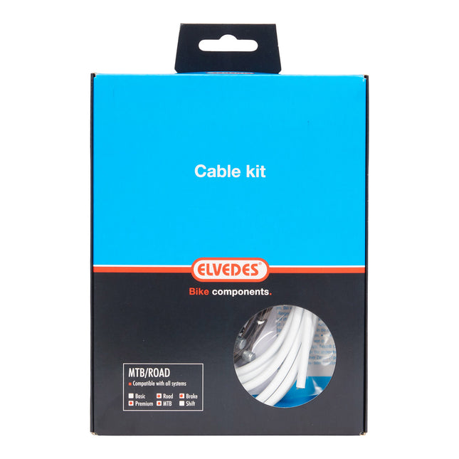 Elvedes remkabelkit ProL.ATB/Race wit 2017156