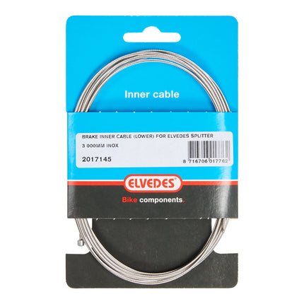 Elvedes binnenkabel 3000mm 49 RVS tbv kabelsplitter 22017145