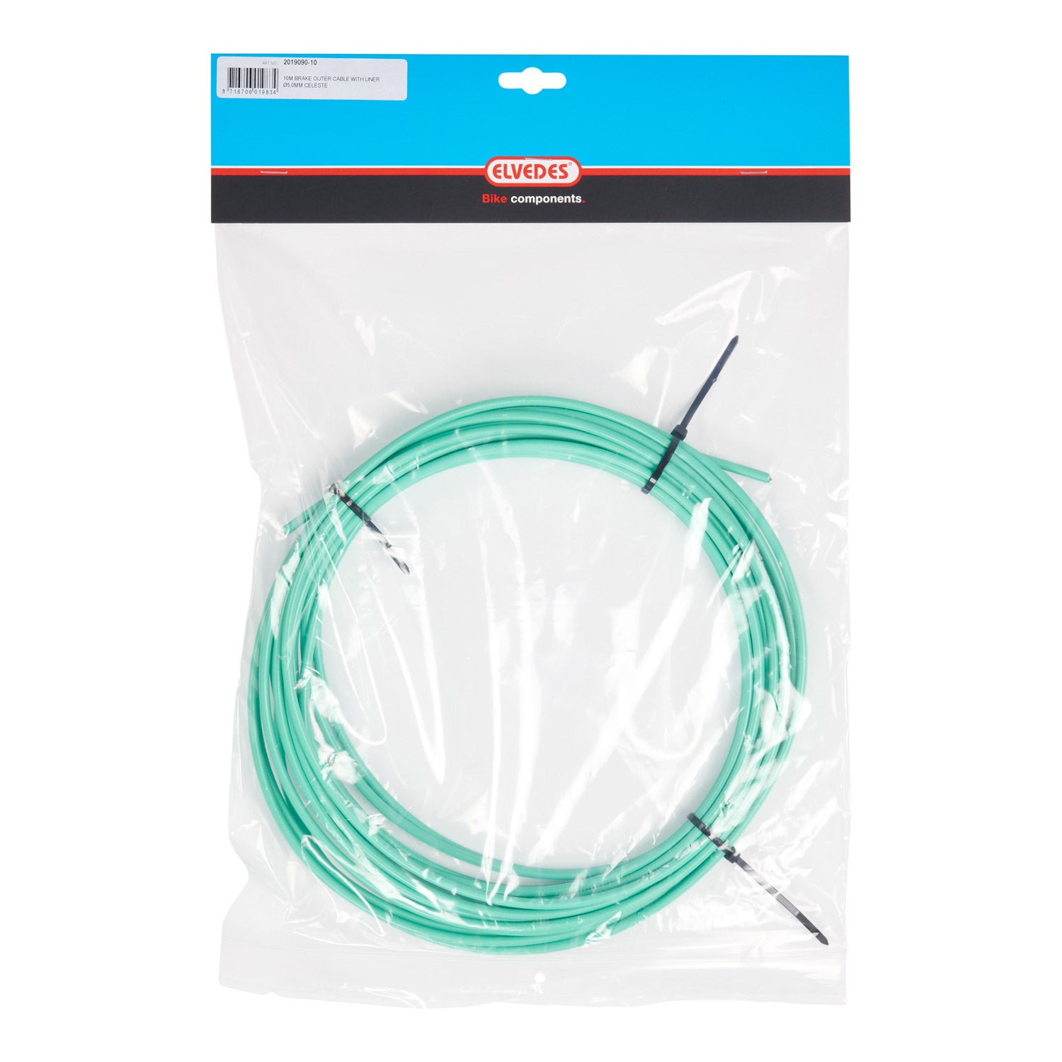 Elvedes rem buitenkabel 5mm (10m) celeste liner 2019090-10