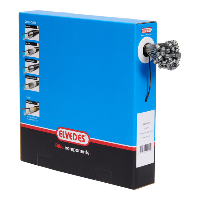 Elvedes rem binnenkabel 2000mm T-nippel RVS (100st)