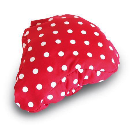 Basil zadeldek Rosa rood met witte stippen