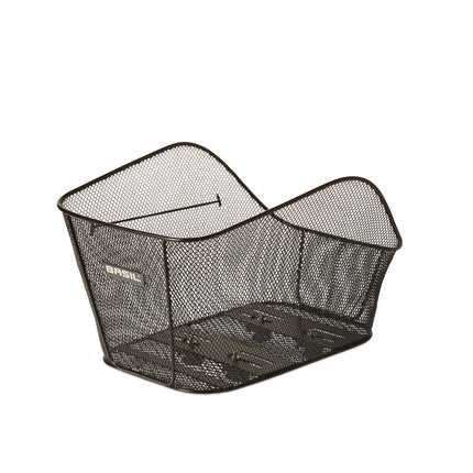 Panier de vélo Basil Icon L WSL en acier maillé fin noir