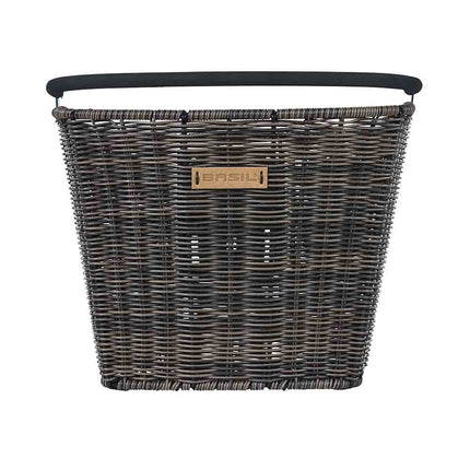 Basil bicycle basket Bremen KF rattan look natural brown