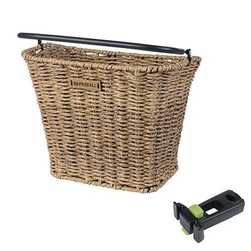Basil Bremen RL fietsmand  voor KF+ stuurpenh. seagrass