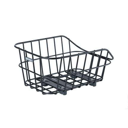 Basil mand Cento alu WSL achtermand 22L zwart 11277