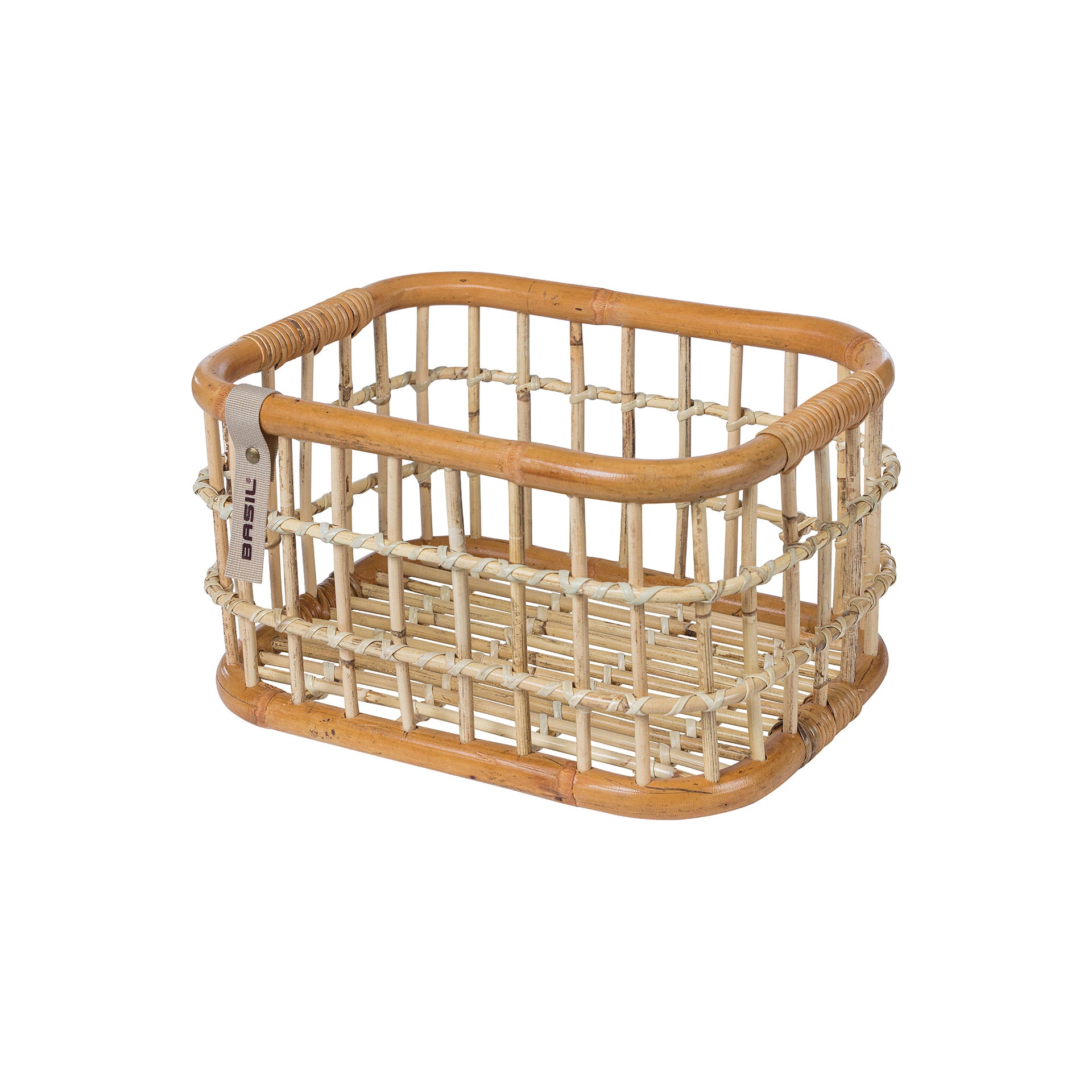 Basil mand Green Life rotan excl. bevest. 18L bruin 13079
