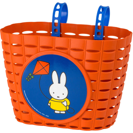 Orange Miffy basket with Miffy kite