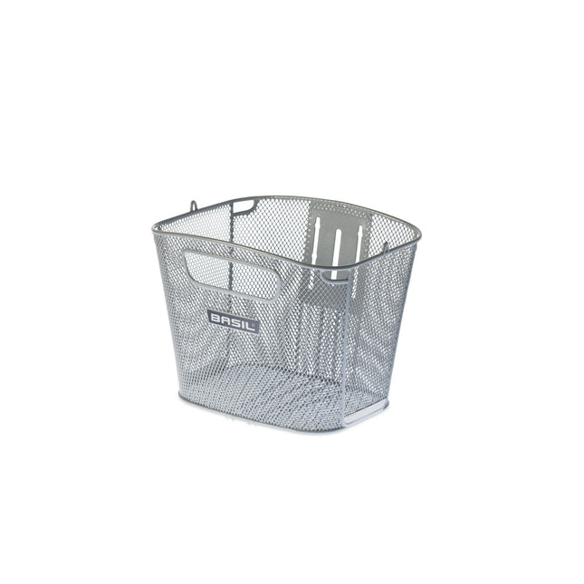 Basil mand Bold vast voor 26l zilver